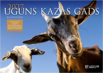 Kalendārs 2027 Uguns  Kazas gads