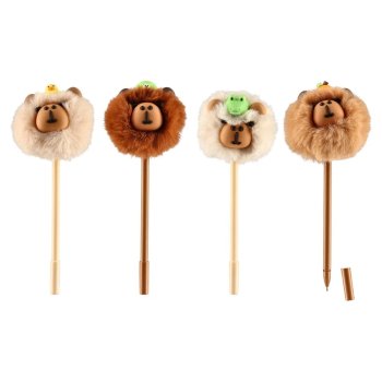 Pildspalva ar dekorāciju - Capybara