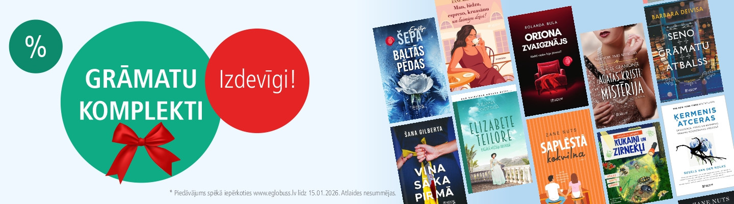 Grāmatu komplekti - izdevīgi!