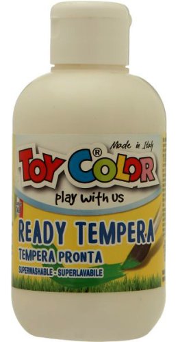 Tempera krāsa ToyColor 250ml Balta