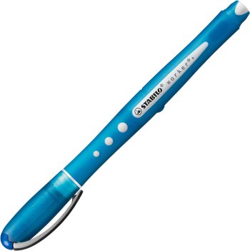 Tintes pildspalva STABILO worker+ colorful, zila
