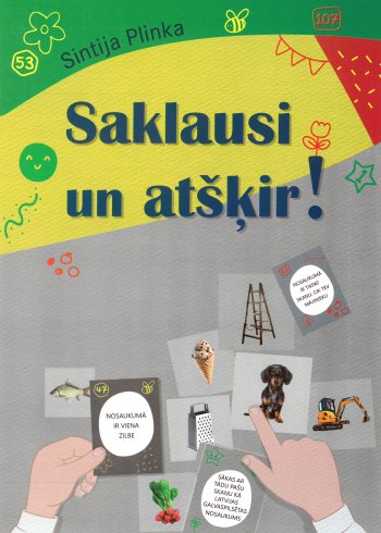 Saklausi un atšķir!+ Pielikumu kartītes