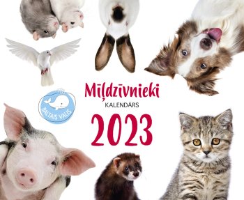 Kalendārs 2023. Mīļdzīvnieki
