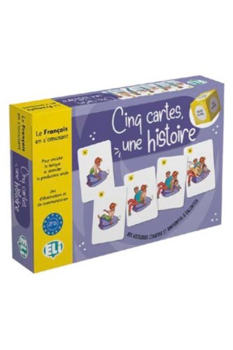 Le Francais en s`amusant - Cinq cartes, Une Histoire (A2-B1)