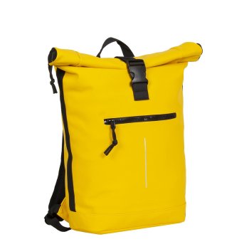 Mugursoma - NEW REBELS, Rolltop, New York. Yellow, 16L