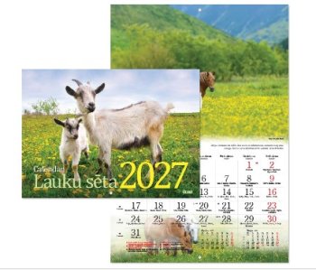 Kalendārs 2027 Lauku sēta