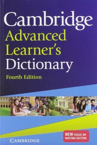 Cambridge Advanced Learner's Dictionary 4th ed