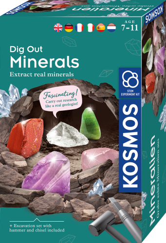 Kosmos eksperementu komplekts /DIG OUT MINERALS