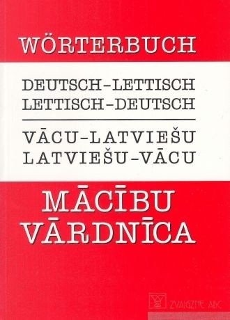 Vācu-latviešu-vācu mācīb.vārdn