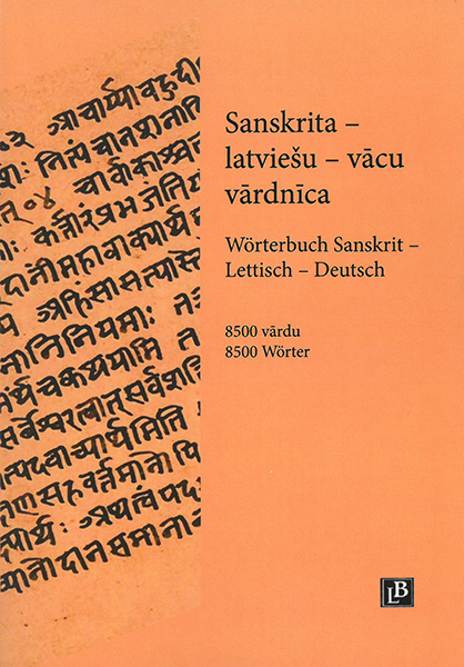 Sanskrita - latviešu - vācu vārdnīca 8500 vārdu
