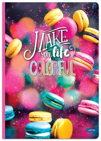 Klade A5/96lpp rūtiņu.Classic, Cieti vāki