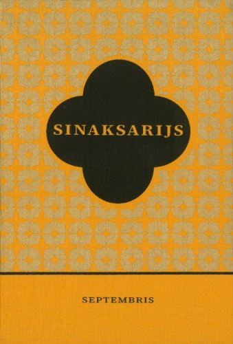 Sinaksarijs. Svēto dzīves apraksti katrai dienai. Septembris