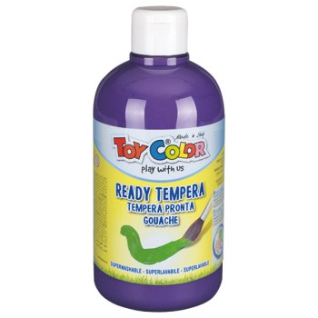 Tempera krāsa ToyColor - superwashable |500 ml| Violeta