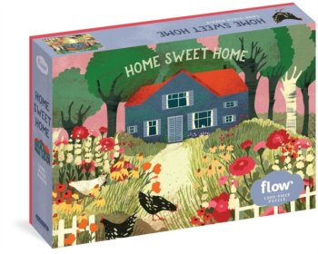 Home Sweet Home 1,000-Piece Puzzle : Mindfulness Jigsaw by Astrid van der Hulst, Editors of Flow mag