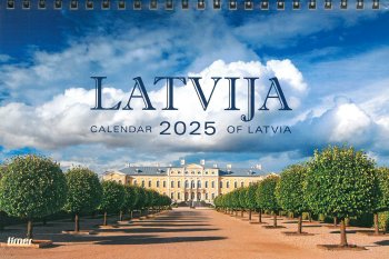 Galda kalendārs 2025 Latvija