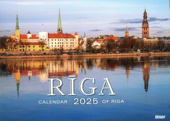 Kalendārs 2026 Rīga A4