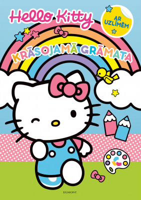 Hello Kitty krāsojamā grāmata