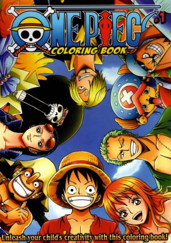 One Piece 1 Coloring book